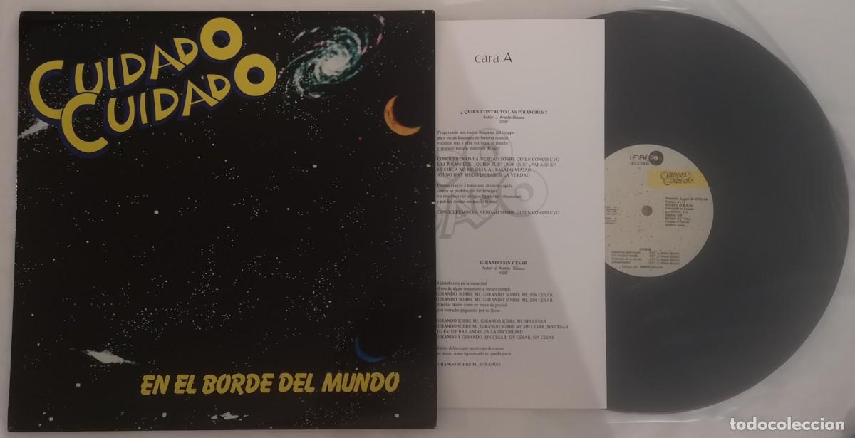 Discos de vinilo: DISCO VINILO CUIDADO CUIDADO EN EL BORDE DEL MUNDO LP 1986 &iexcl;DISCO NUEVO!