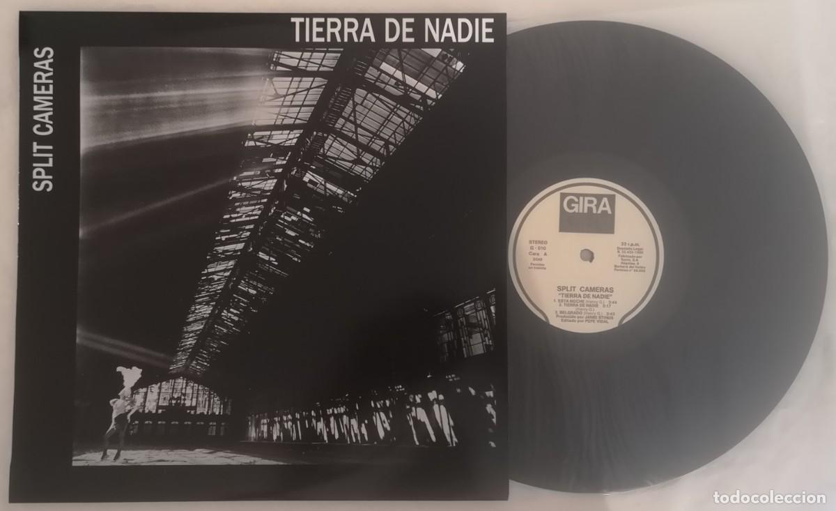 Discos de vinilo: DISCO VINILO SPLIT CAMERAS TIERRA DE NADIE LP 1986 &iexcl;C&Oacute;MO NUEVO!