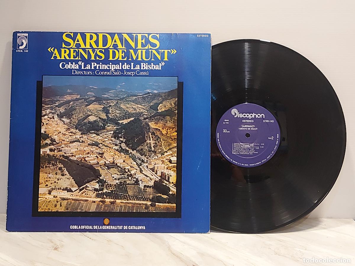 Discos de vinilo: SARDANES ARENYS DE MUNT | COBLA LA PRINCIPAL DE LA BISBAL | LP DISCOPHON 1981 | MBC. ***