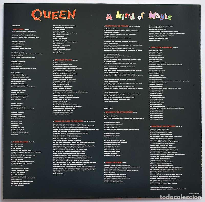 Discos de vinilo: Queen - A Kind of Magic. LP - Foto 6