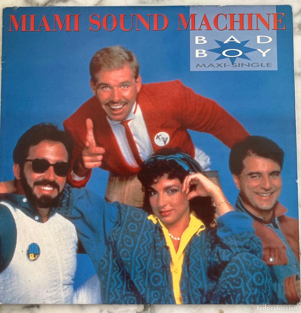 Discos de vinilo: MIAMI SOUND MACHINE. BAD BOY. MAXISINGLE ESPA&Ntilde;A 2 REMAS 1986