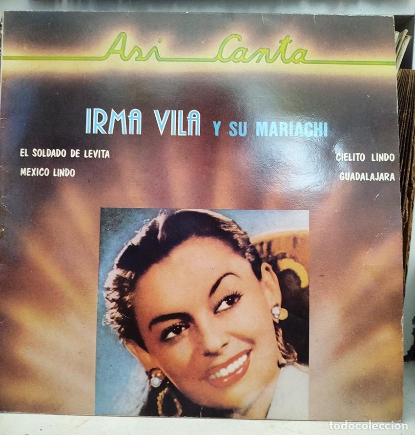Discos de vinilo: M&eacute;xico. Irma Villa y su Mariachi