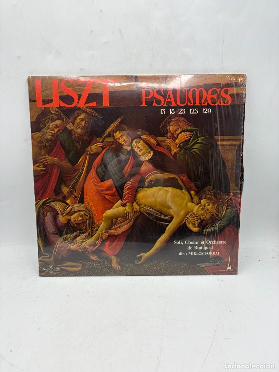Discos de vinilo: LP - LISZT - PSAUMES 13 18 23 125 129 - CORO Y ORQUESTA DE BUDAPEST - MIKLOS FORRAI - PRECINTADO