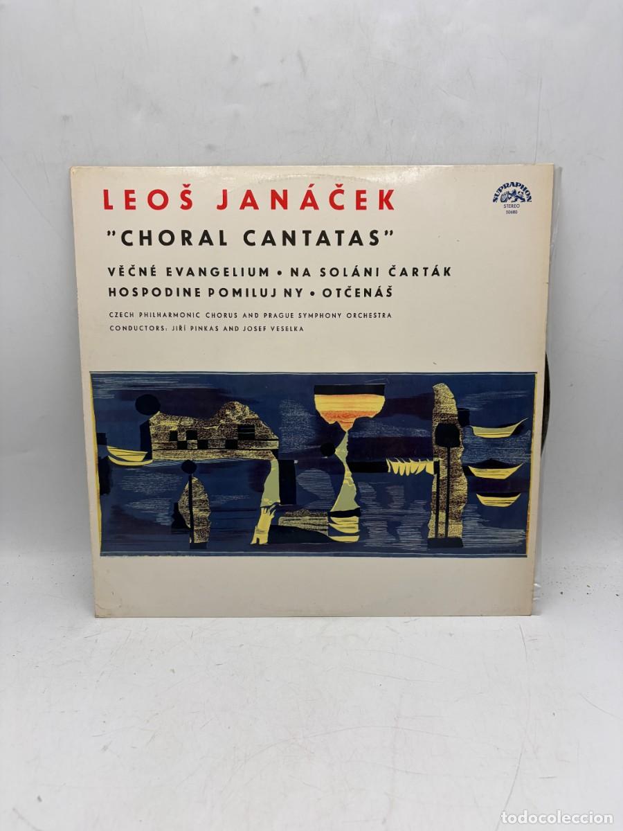 Discos de vinilo: LP - JANACEK - CHORAL CANTATAS - CORO FILARMONICO CHECO - PINKAS - VESELKA - SUPRAPHON