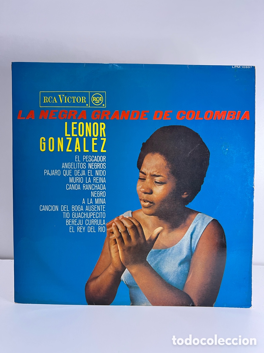 Vinyl records: LEONOR GONZALEZ (LP) LA NEGRA GRANDE DE COLOMBIA A&Ntilde;O &ndash; 1966
