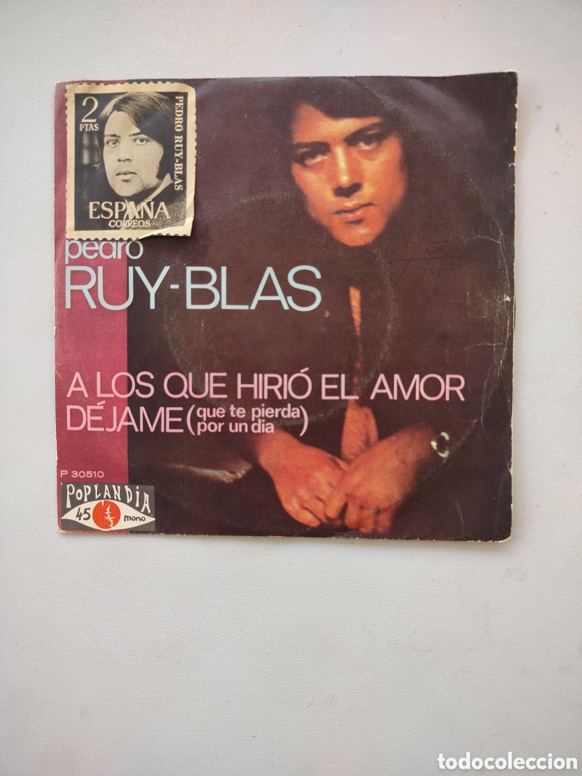 Discos de vinilo: Pedro Ruy Blas Single