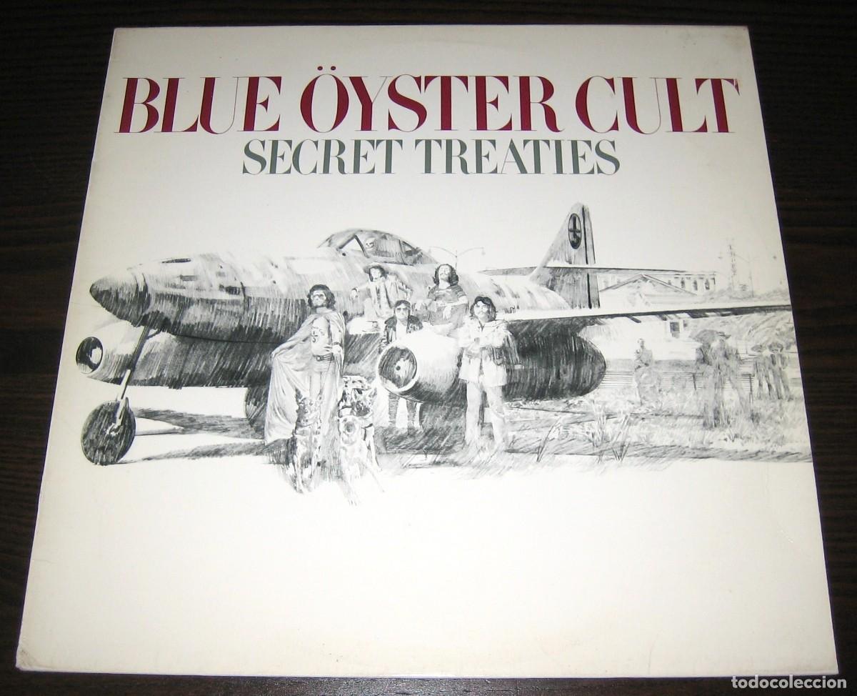 Discos de vinilo: BLUE OYSTER CULT - Secret Treaties - LP (CBS 1974) Holland + Insert - Excelente estado