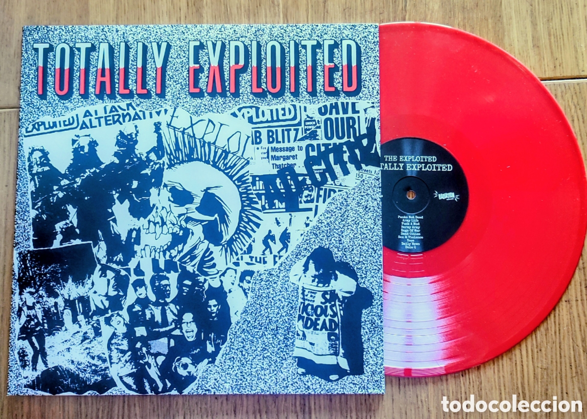 Discos de vinil: LPS EXPLOITED PUNK TOCK