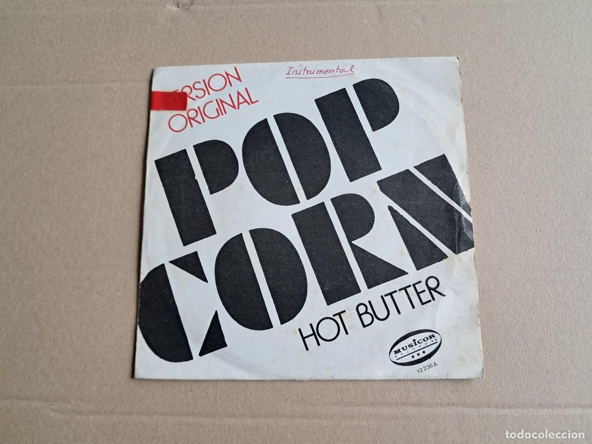 Discos de vinilo: HOT BUTTER - POP CORN SINGLE 1972 EDICION ESPA&Ntilde;OLA