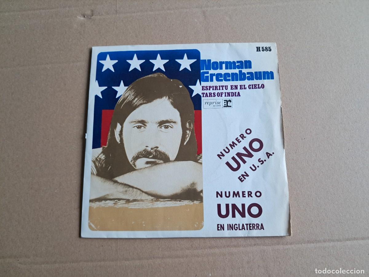 Discos de vinilo: NORMAN GREENBAUM - ESPIRITU EN EL CIELO ( SPIRIT IN THE SKY ) SINGLE 1970 EDICION ESPA&Ntilde;OLA