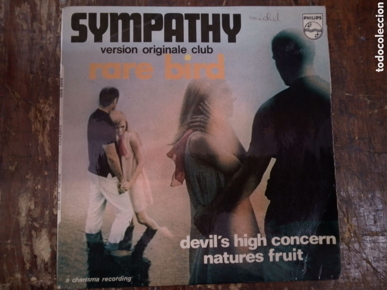Discos de vinilo: RARE BIRD. SYMPATHY, DEVIL'S HIGH CONCERN NATURES FRUIT. PHILIPS. A CHARISMA RECORDING.
