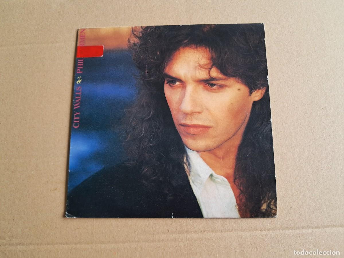Discos de vinilo: PHIL CARMEN - CITY WALLS SINGLE 1987 EDICION ESPA&Ntilde;OLA