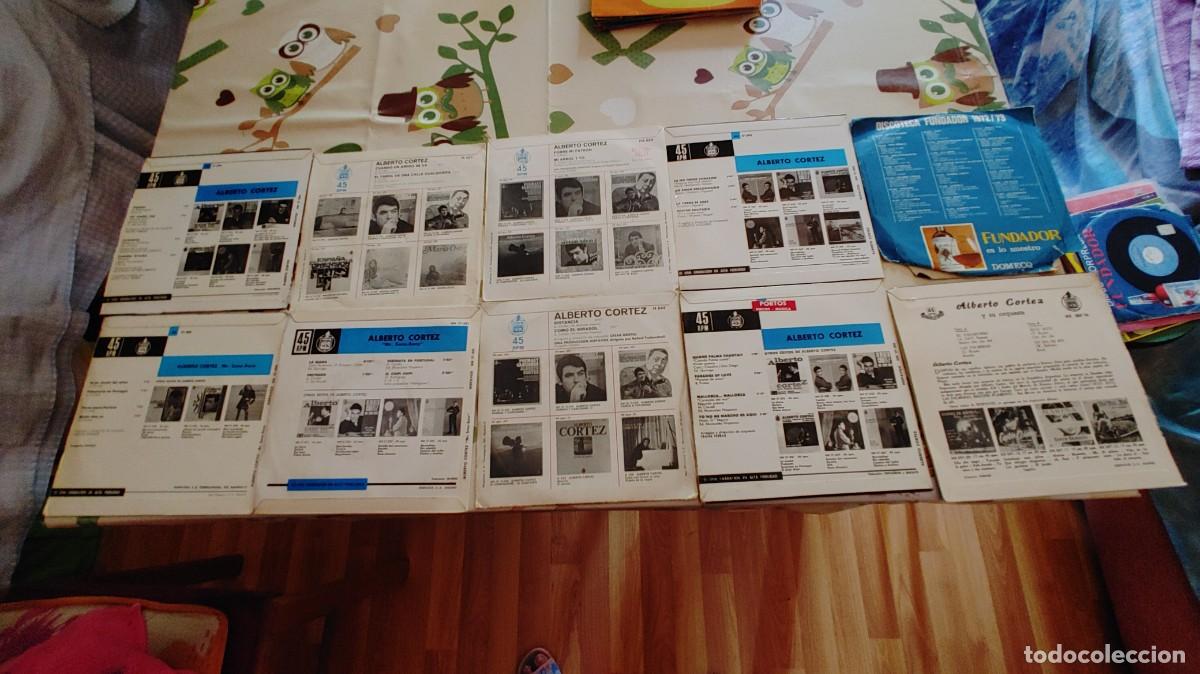 Discos de vinilo: ALBERTO CORTEZ-LOTE DE 7 EPS + 3 SINGLES - Foto 2