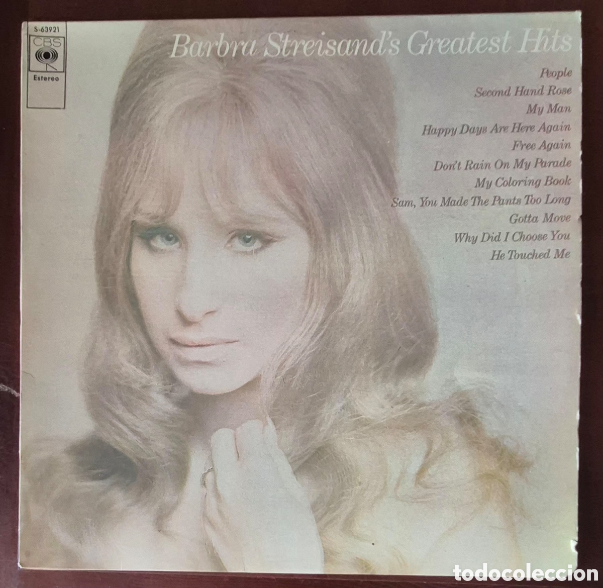 Vinyl-Schallplatten: LP - BARBRA STREISAND - GREATEST HITS - 1970 ESPA&Ntilde;A