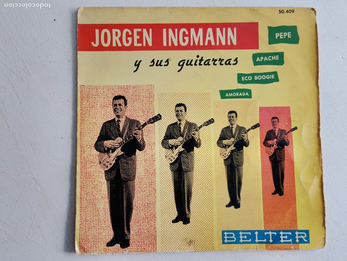 Discos de vinilo: Jorgen Ingmann &ndash; Jorgen Ingmann Y Sus Guitarras, 1961, ed espa&ntilde;ola, Rock & Roll