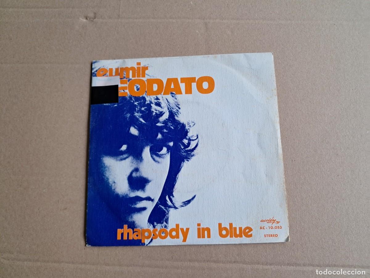 Discos de vinilo: EUMIR DEODATO - RHAPSODY IN BLUE SINGLE 1973 EDICION ESPA&Ntilde;OLA
