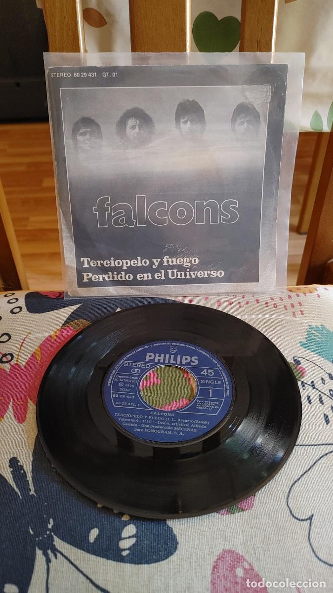 Discos de vinilo: FALCONS-SINGLE TERCIOPELA Y FUEGO