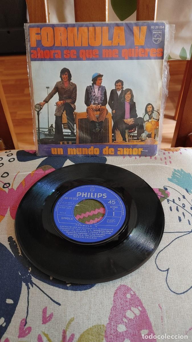 Discos de vinilo: FORMULA V-SINGLE AHORA SE QUE ME QUIERES