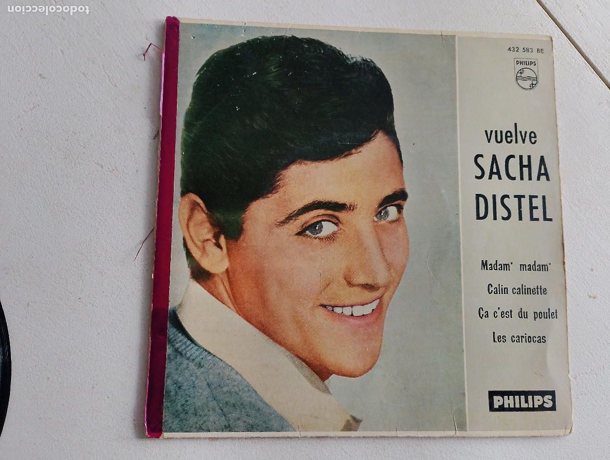 Discos de vinilo: Sacha Distel &ndash; Vuelve Sacha Distel, 1961, ed espa&ntilde;ola