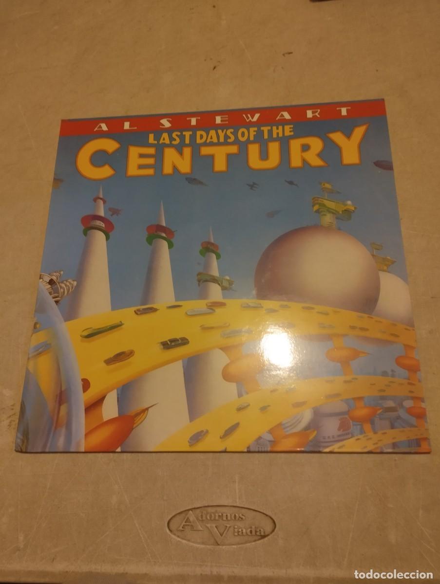 Discos de vinilo: AL STEWART LP LAST DAYS OF THE CENTURY ESP.1988 INSERT LETRAS
