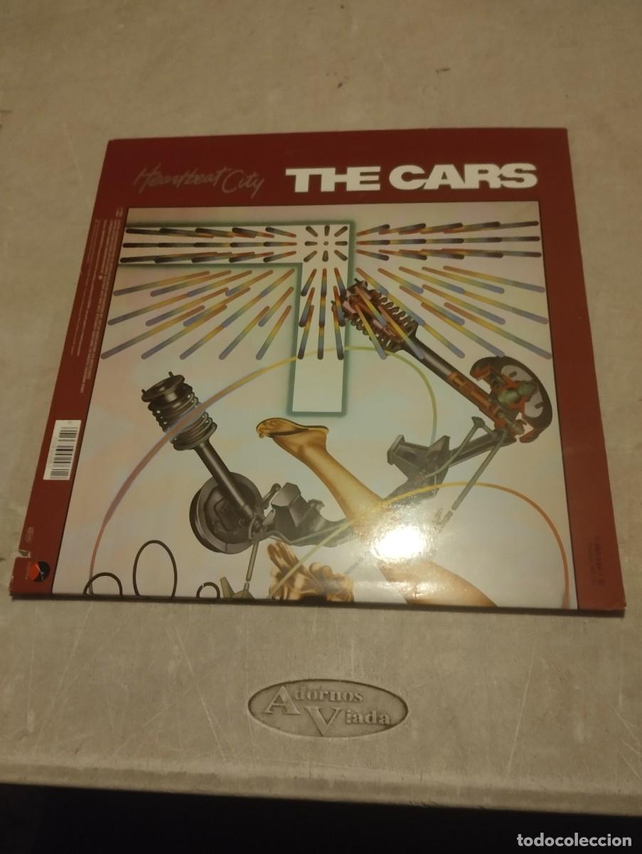 Discos de vinilo: CARS LP HEART BEAT CITY GER.1984 ENCARTE LETRAS PORTADA ABIERTA
