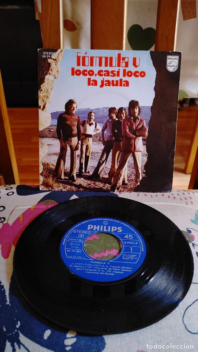 Discos de vinilo: FORMULA V-SINGLE LOCO CASI LOCO-BUEN ESTADO