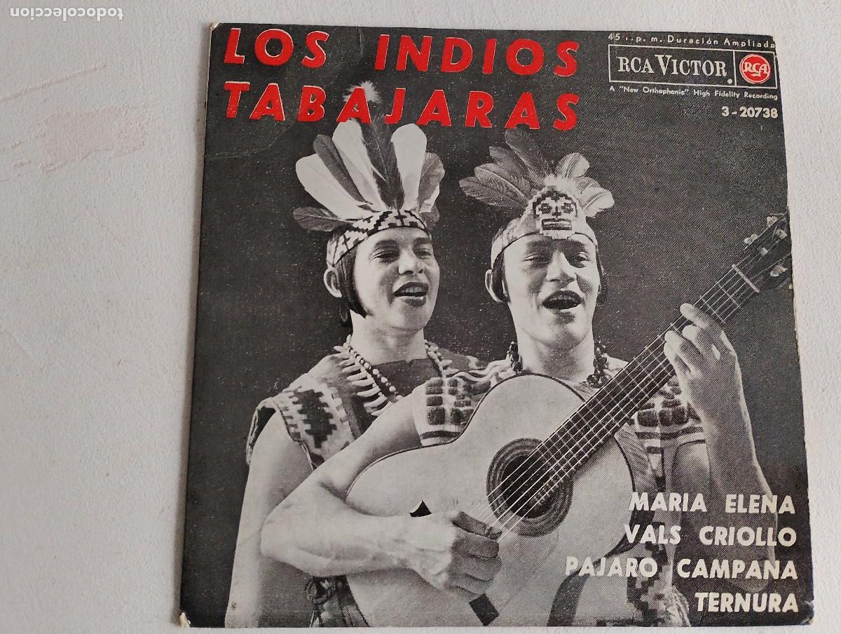 Vinyl-Schallplatten: Los Indios Tabajaras &ndash; Maria Elena / Vals Criollo / Pajaro Campana / Ternura, 1964