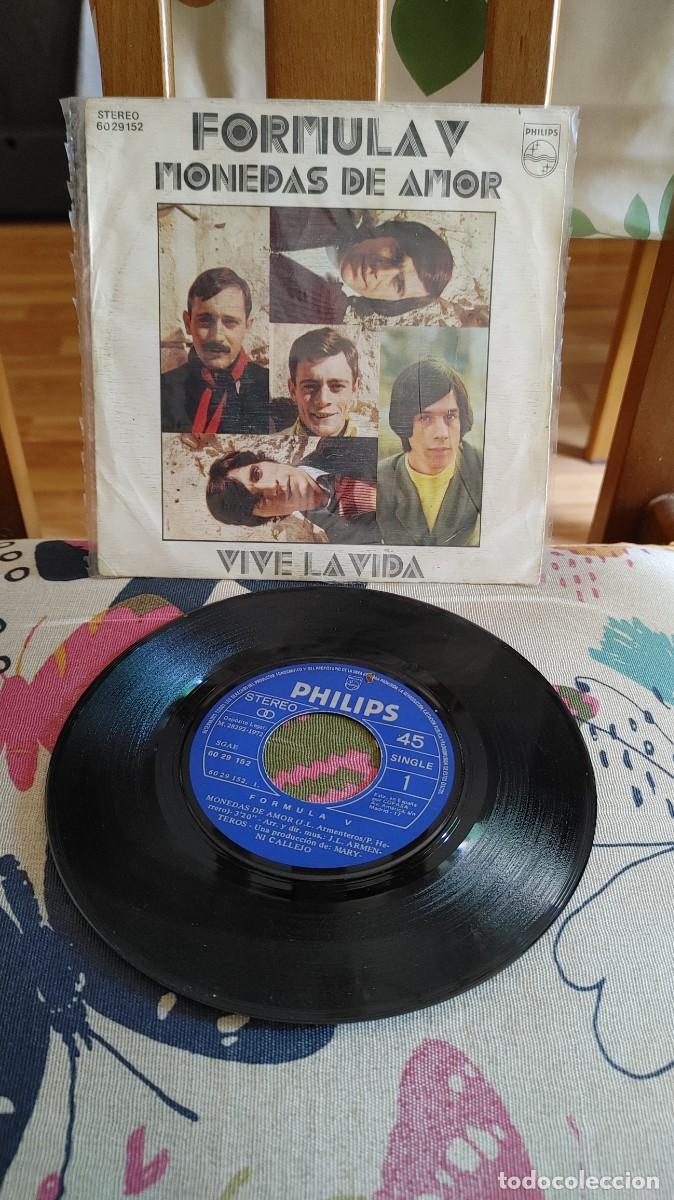 Discos de vinilo: FORMULA V-SINGLE MONEDAS DE AMOR