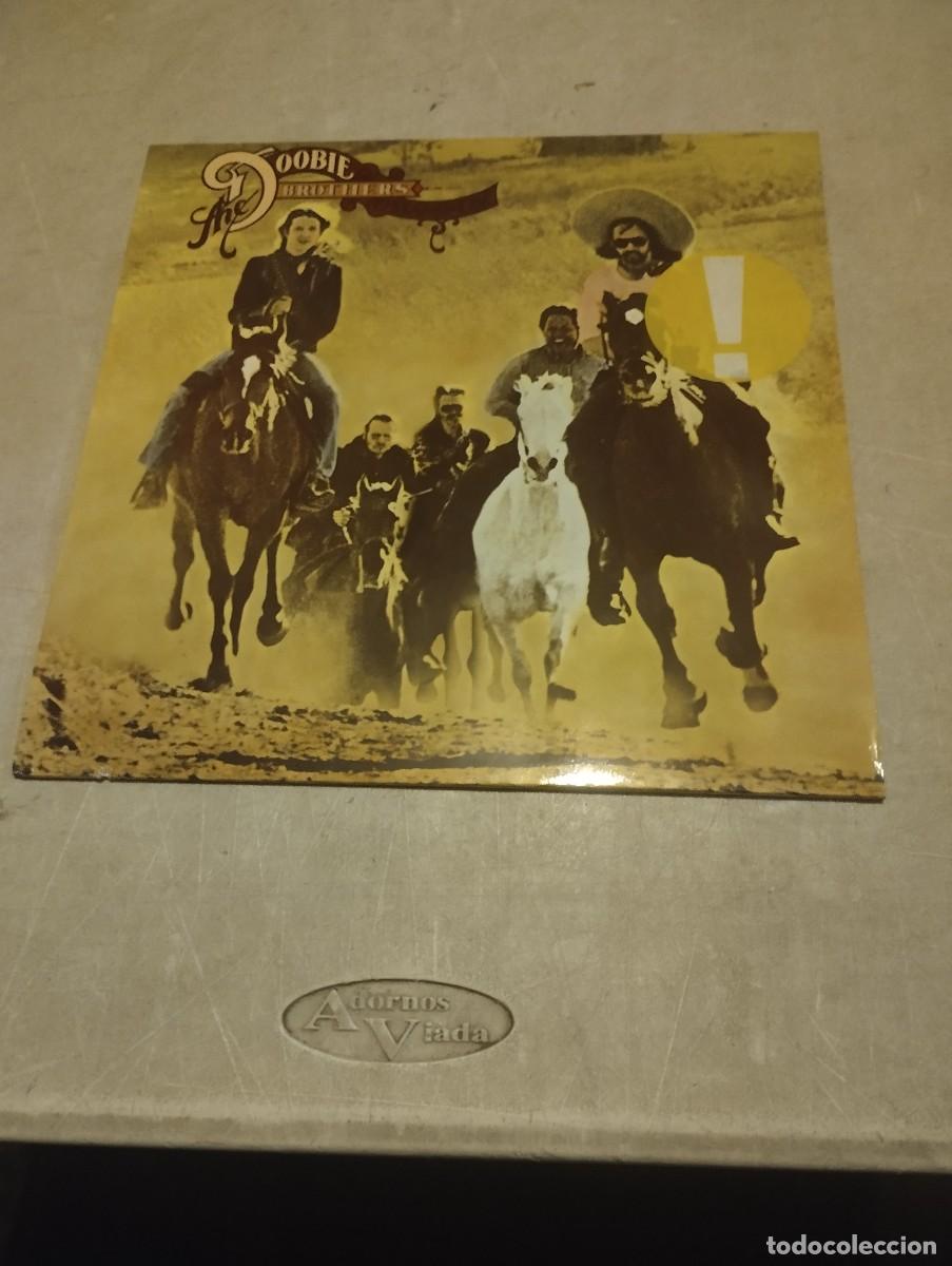Discos de vinilo: DOOBIE BROTHERS LP STAMPEDA GER.1975 ENCARTE LETRAS