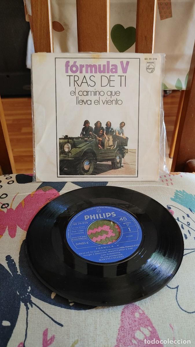 Discos de vinilo: FORMULA V-SINGLE TRAS DE TI