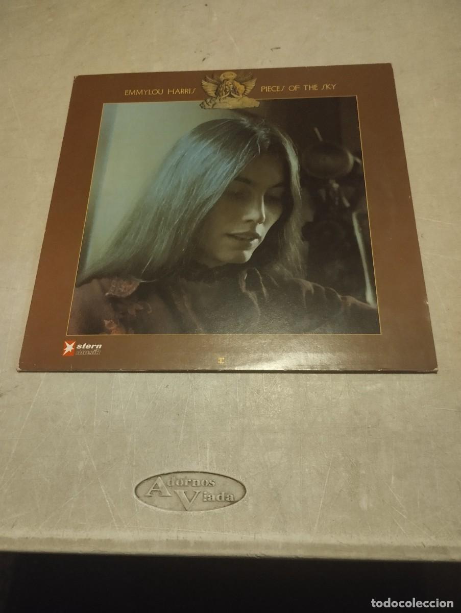 Discos de vinilo: EMMYLOU HARRIS LP PIECES OF THE SKY GER.1975