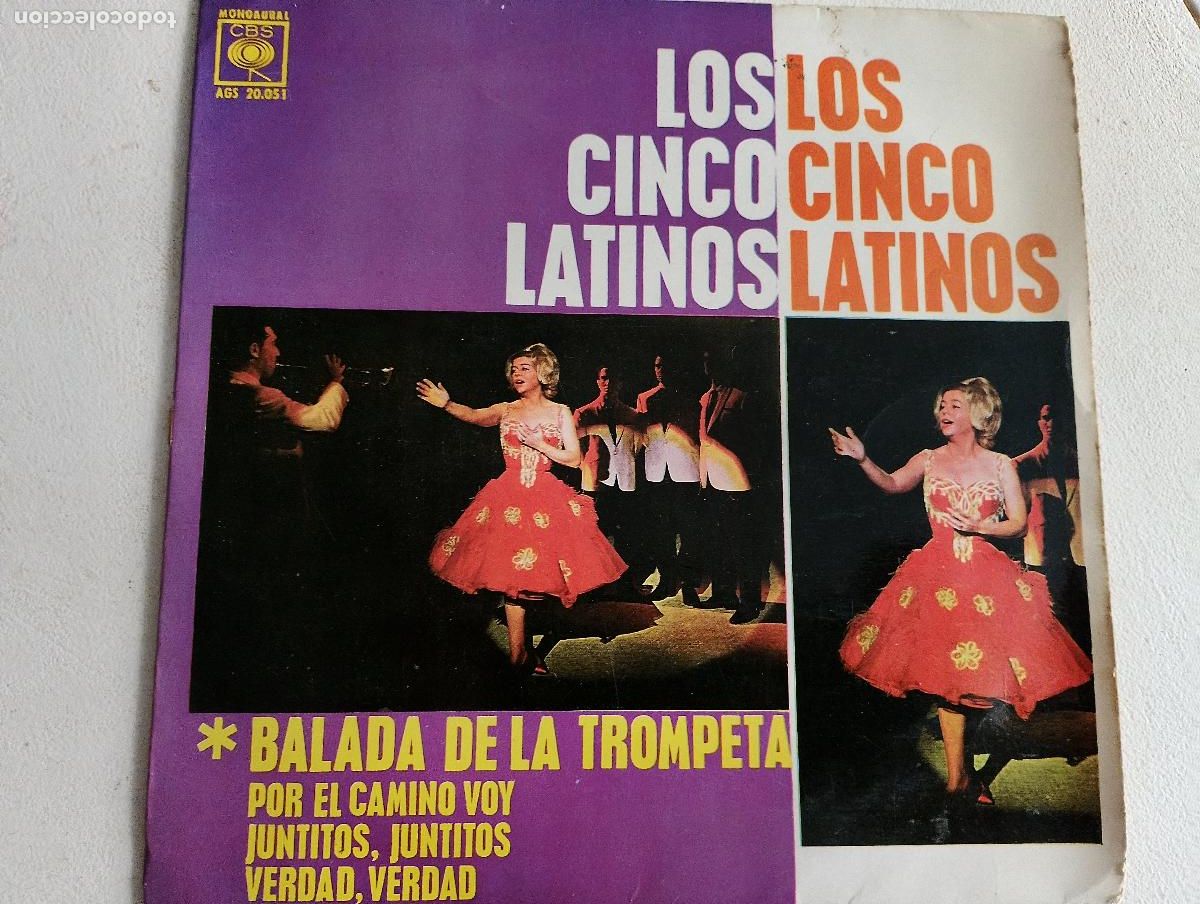 Discos de vinilo: Los Cinco Latinos &ndash; Balada De La Trompeta, 1963