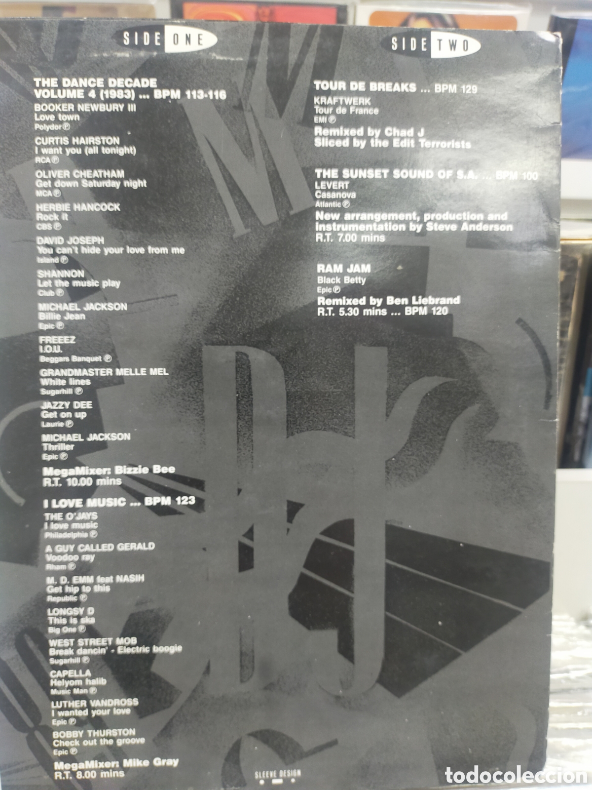 Discos de vinilo: Dmc june 89 mixes 1 maxi u.k. - Foto 3