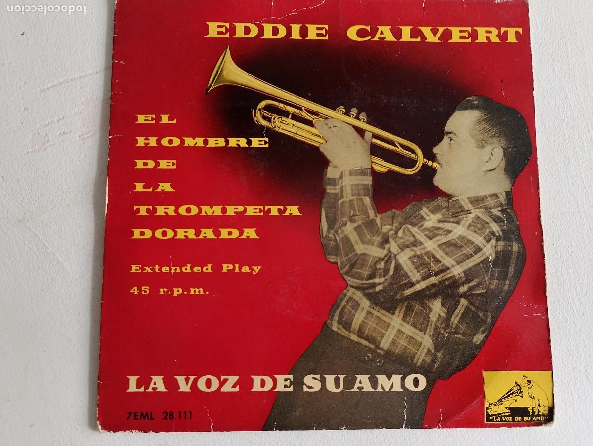 Discos de vinilo: Eddie Calvert &ndash; El Hombre De La Trompeta Dorada,1959,ed espa&ntilde;ola, jazz