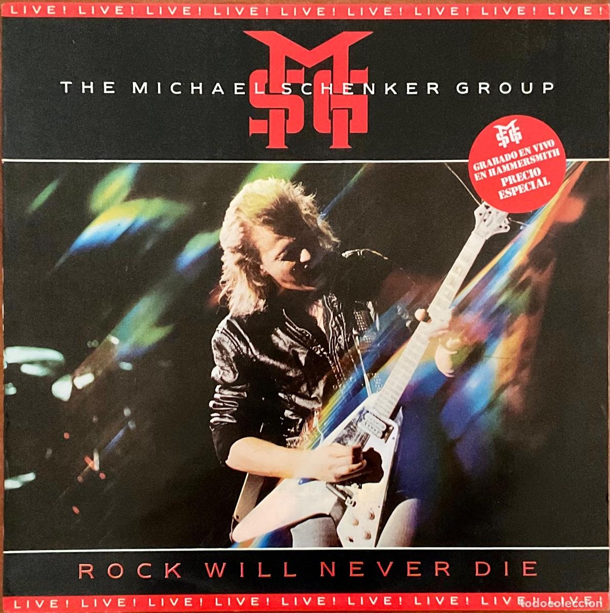 Discos de vinilo: MICHAEL SCHENKER GROUP, THE - ROCK WILL NEVER DIE