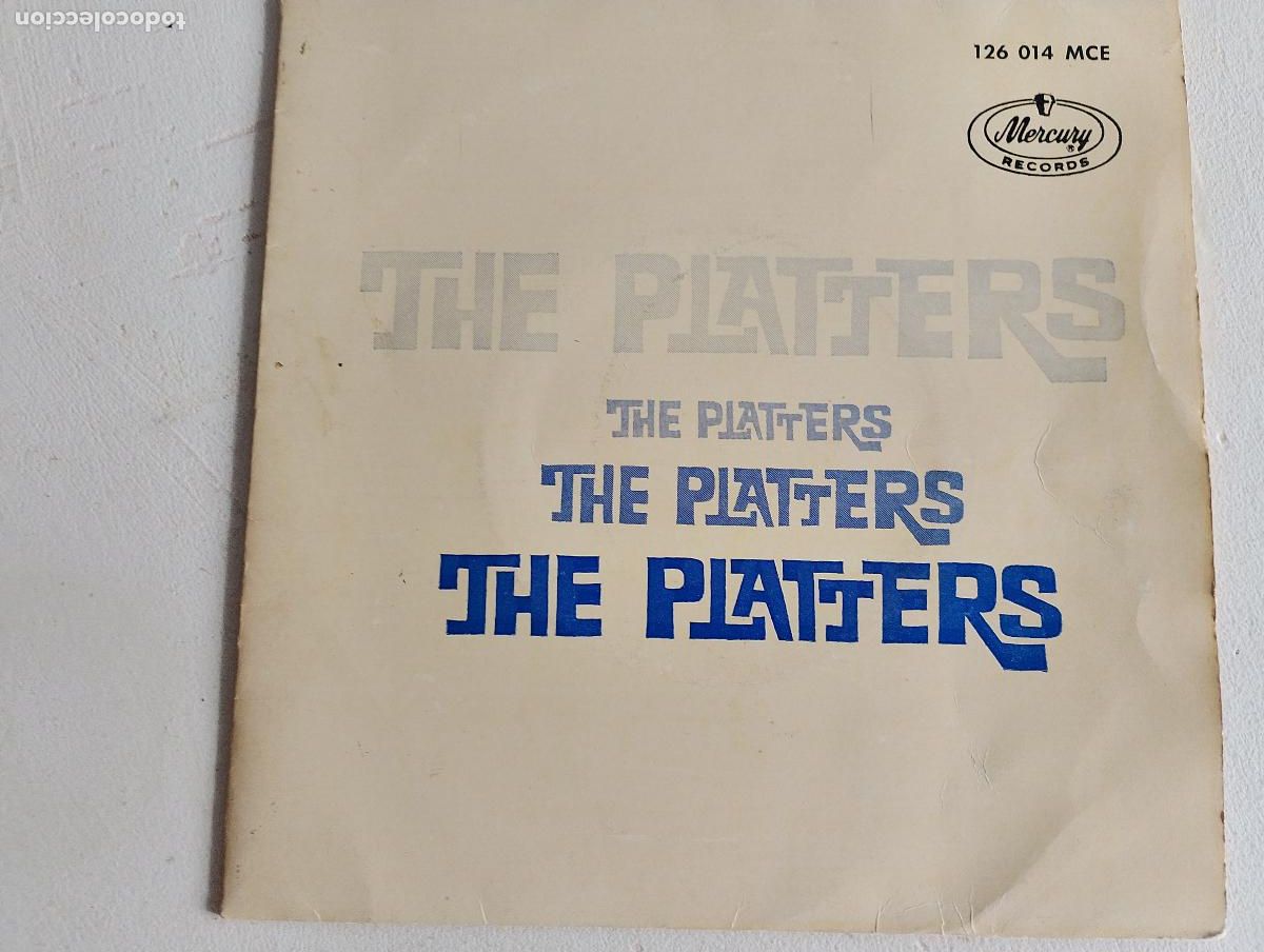 Discos de vinilo: The Platters &lrm;&ndash; The Platters, ed espa&ntilde;ola, 1962, Funk / Soul