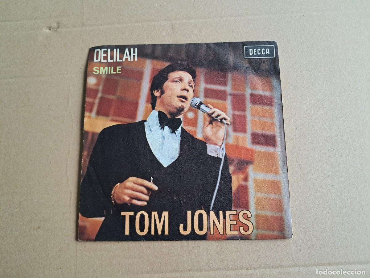 Discos de vinilo: TOM JONES - DELILAH SINGLE 1967 EDICION ESPA&Ntilde;OLA