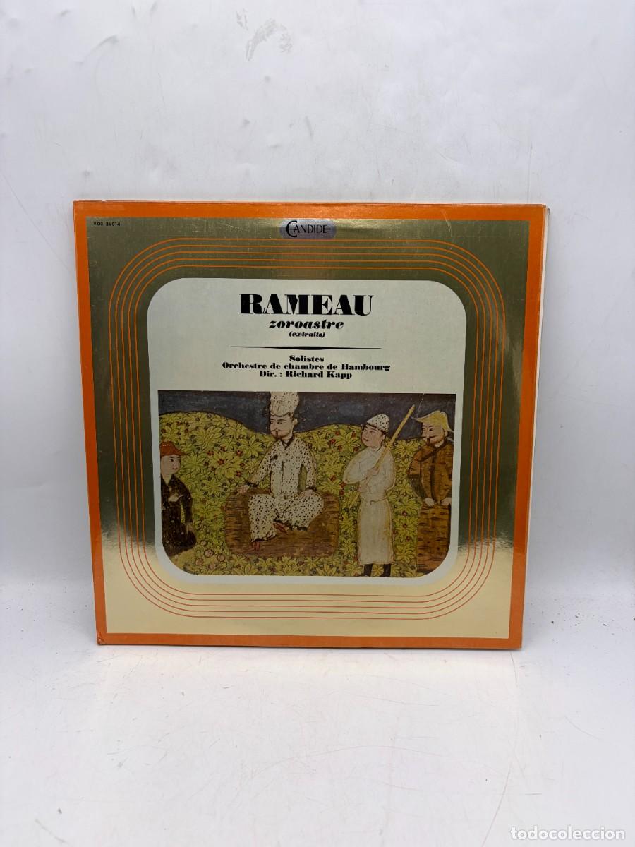 Discos de vinilo: LP - RAMEAU - ZOROASTRE (EXTRACTOS) - RICHARD KAPP - ORQUESTA DE CAMARA DE HAMBURGO - CANDIDE