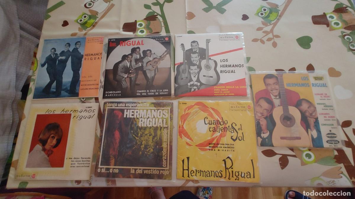 Discos de vinilo: HERMANOS RIGUAL-LOTE DE 7 EPS