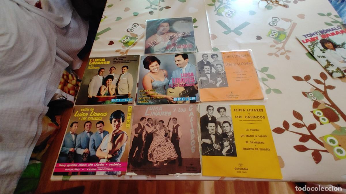 Discos de vinilo: LUISA LINARES Y GALINDOS-LOTE 2 DE 7 EPS