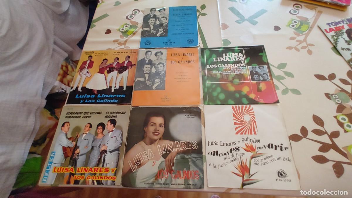Discos de vinilo: LUISA LINARES Y LOS GALINDOS-LOTE 1 DE 7 EPS