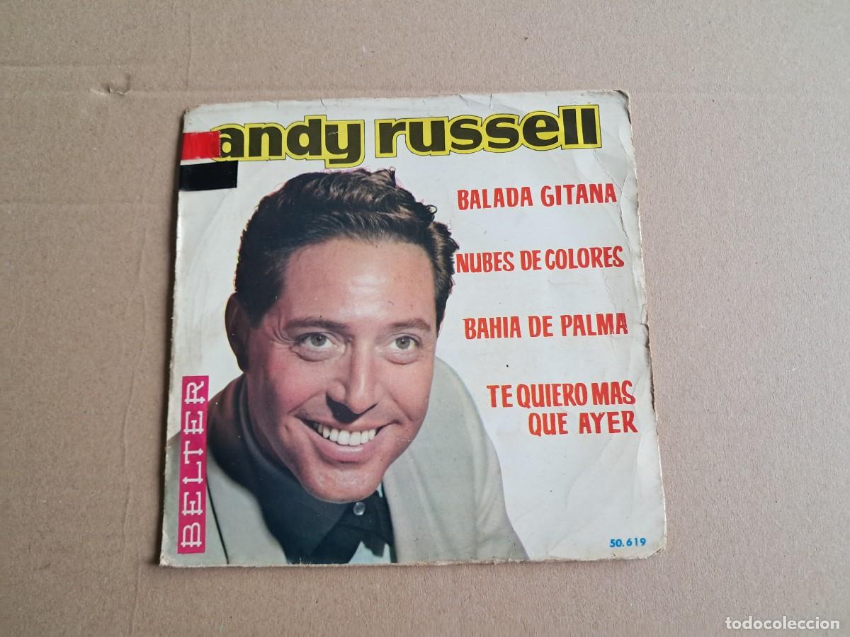 Discos de vinilo: ANDY RUSSELL - BALADA GITANA EP 4 TEMAS 1962 EDICION ESPA&Ntilde;OLA