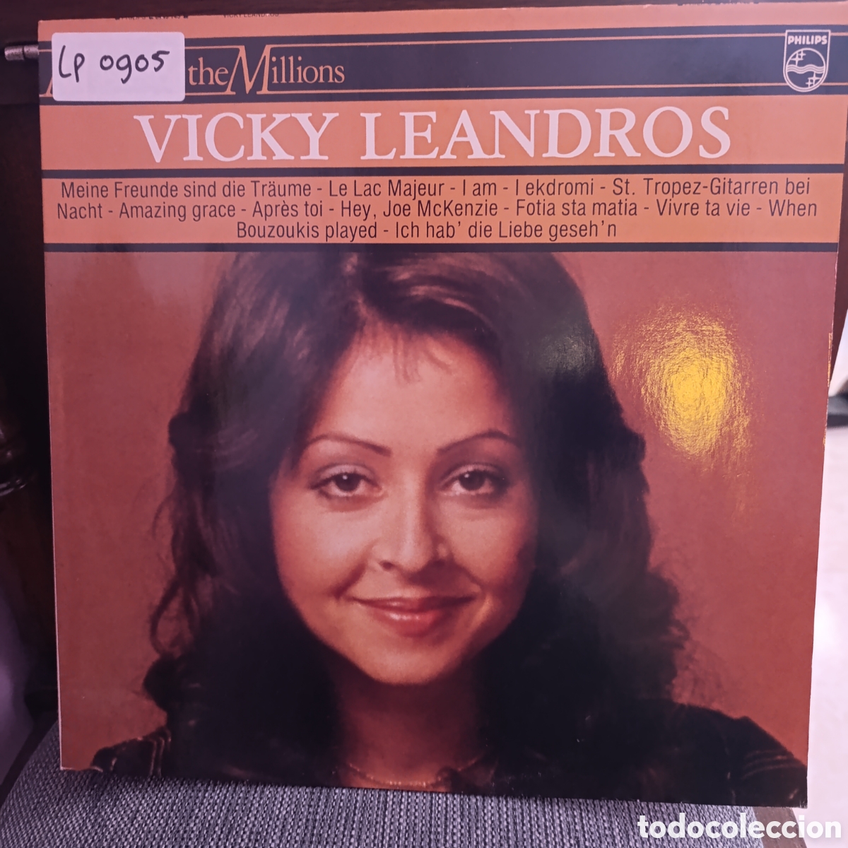 Discos de vinilo: LP Vinilo Vicky Leandros &ndash; Colecci&oacute;n &rdquo;Music for the Millions&rdquo; (Philips) ,1972