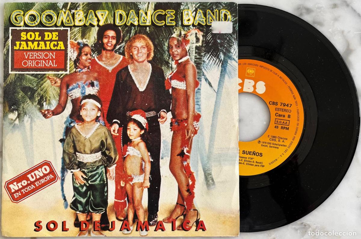 Discos de vinilo: GOOBAY DANCE BAND. SOL DE JAMAICA SINGLE ORIGINAL ESPA&Ntilde;A 1980
