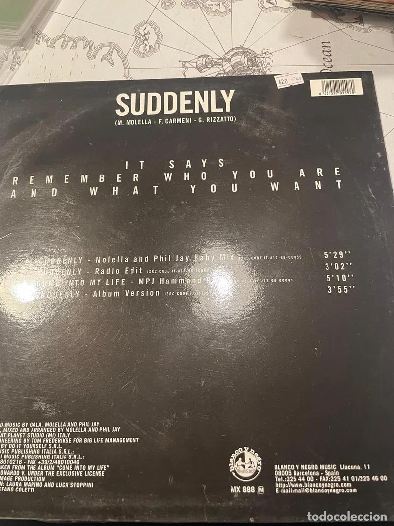 Discos de vinilo: Vinilo Gala Suddenly - Foto 2