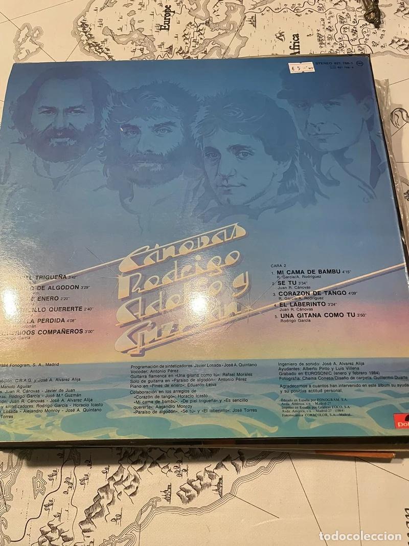Discos de vinilo: Vinilo Roc&iacute;o D&uacute;rcal - Queridos Compa&ntilde;eros - Foto 2