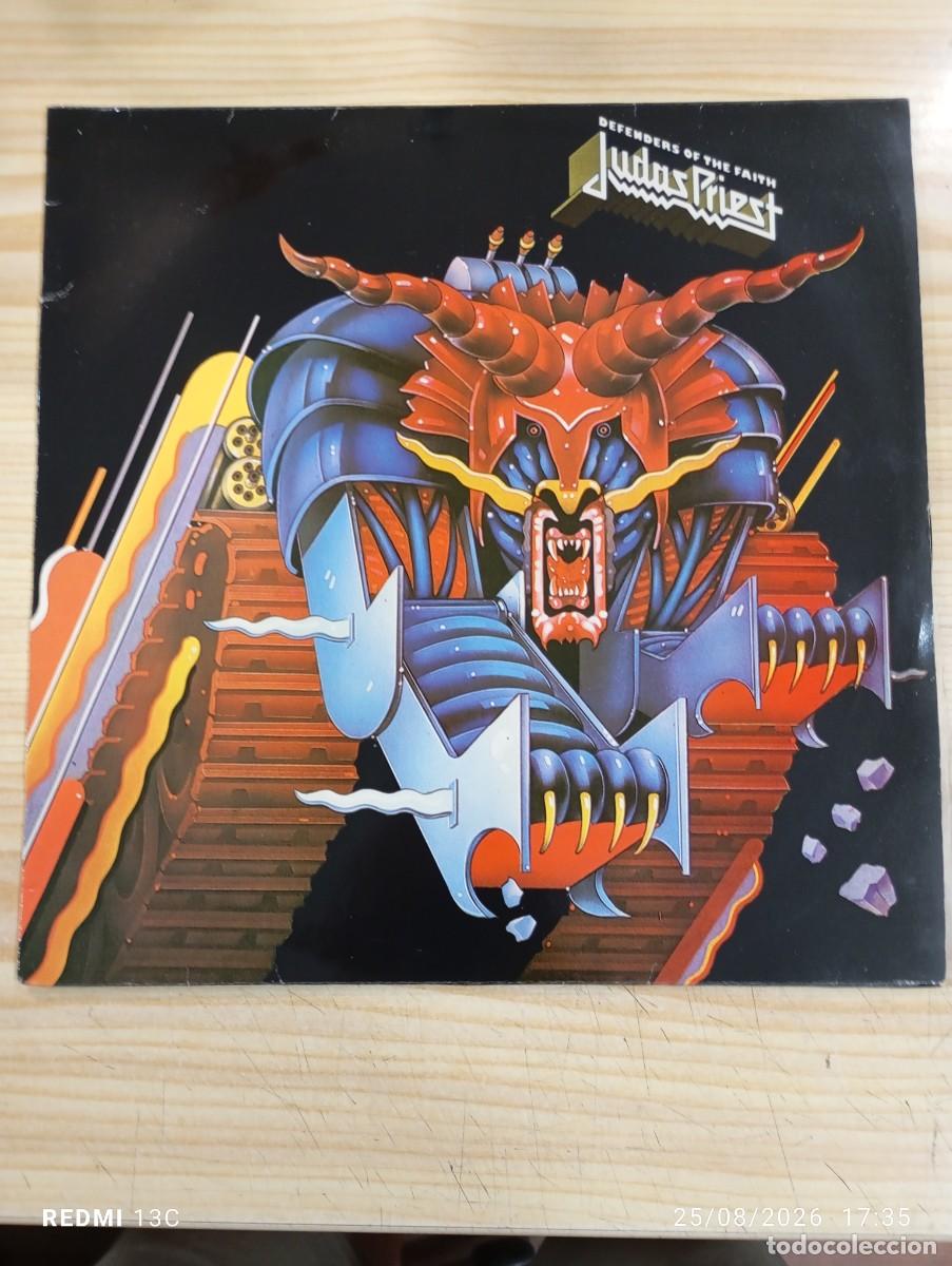 Discos de vinilo: Lp- Judas Priest &lrm;&ndash; Defenders Of The Faith - 1&ordf; Edicion Espa&ntilde;ola 1984