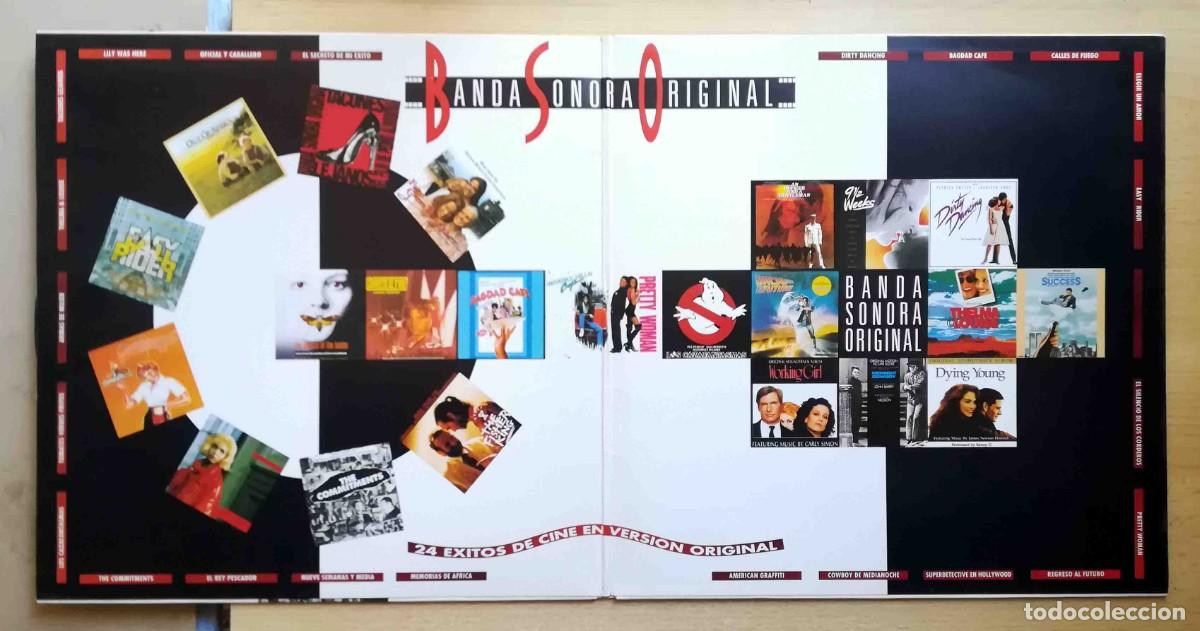 Discos de vinilo: LP Banda Sonora Original. 245 &eacute;xitos de cine en versi&oacute;n original. Solo disco 1. - Foto 2