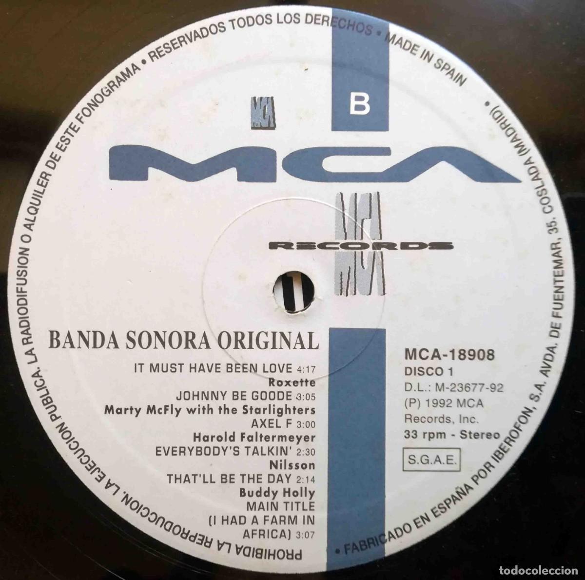 Discos de vinilo: LP Banda Sonora Original. 245 &eacute;xitos de cine en versi&oacute;n original. Solo disco 1. - Foto 8