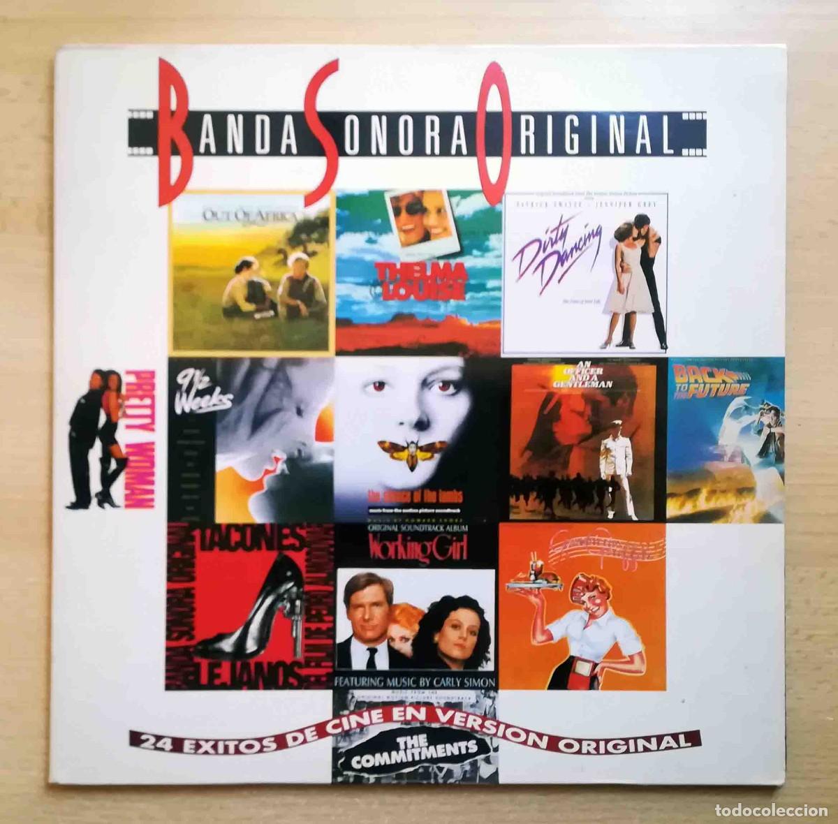 Discos de vinilo: LP Banda Sonora Original. 245 &eacute;xitos de cine en versi&oacute;n original. Solo disco 1.